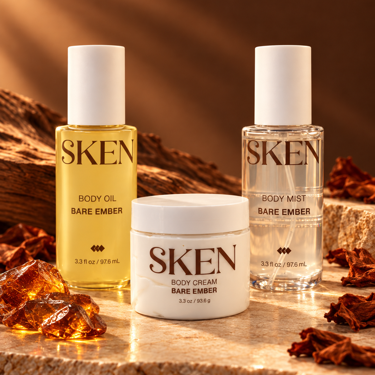 Bare Ember 3-Piece Set